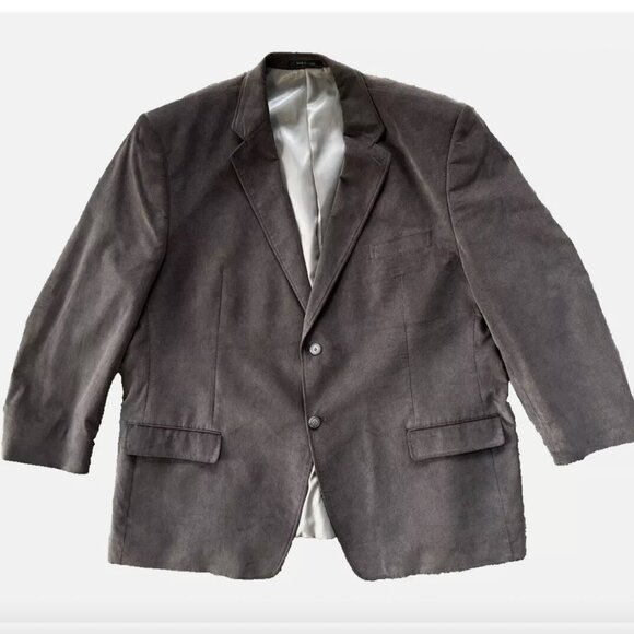 Calvin Klein Other - Calvin Klein Brown Corduroy Two Button Blazer Sport Coat - 54R